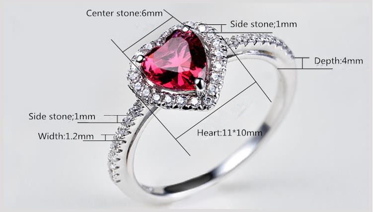 ruby birthstone ring